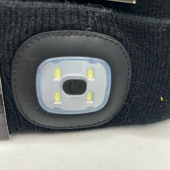 2 Ultra Bright LED Unisex Hats - Green and Black. NWT - Picture 5 of 5